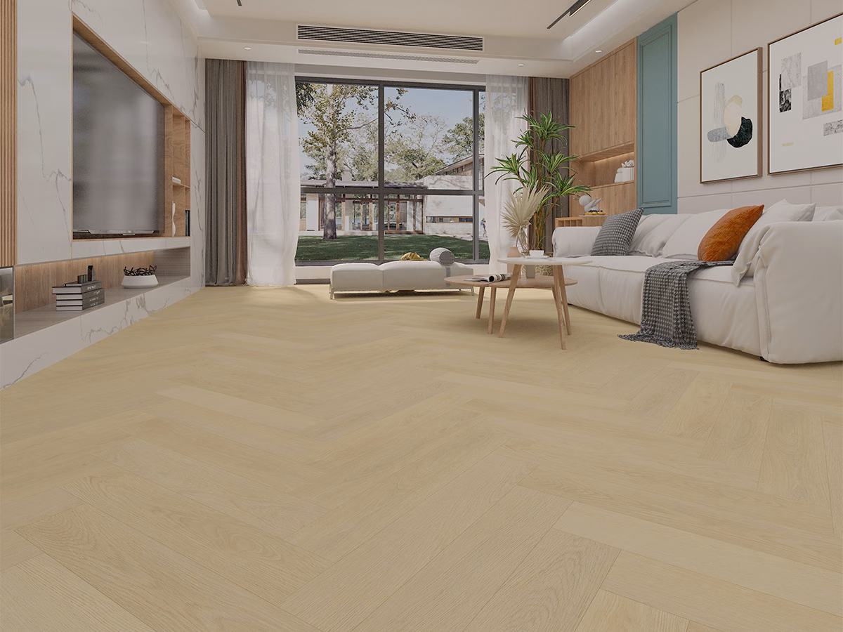 Warm Oak Visgraat Click