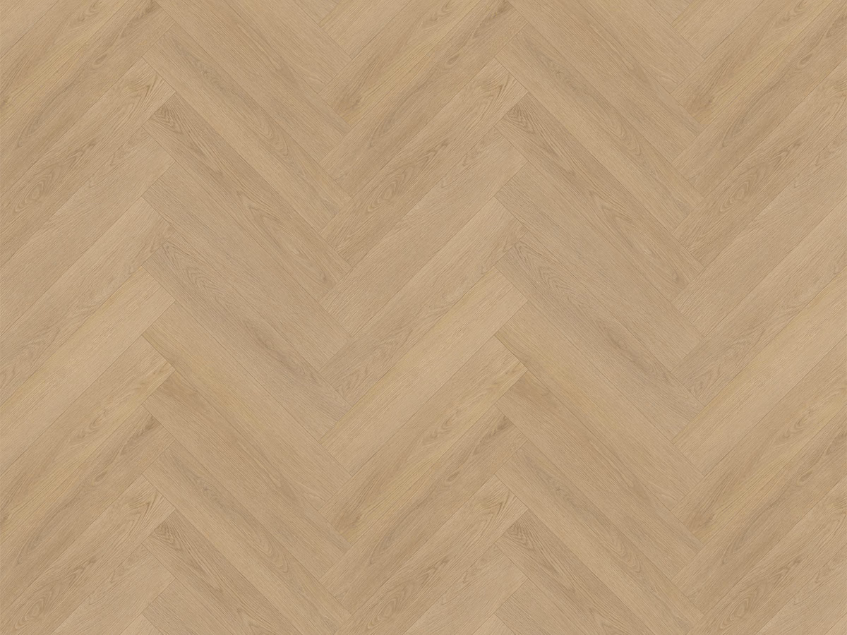 Sunny Oak Visgraat Click — naturel eiken