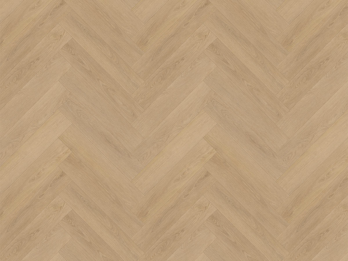 Sunny Oak Visgraat Click — naturel eiken