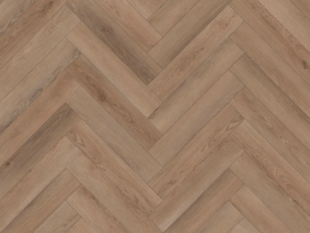 Sierra Visgraat Click — naturel eiken