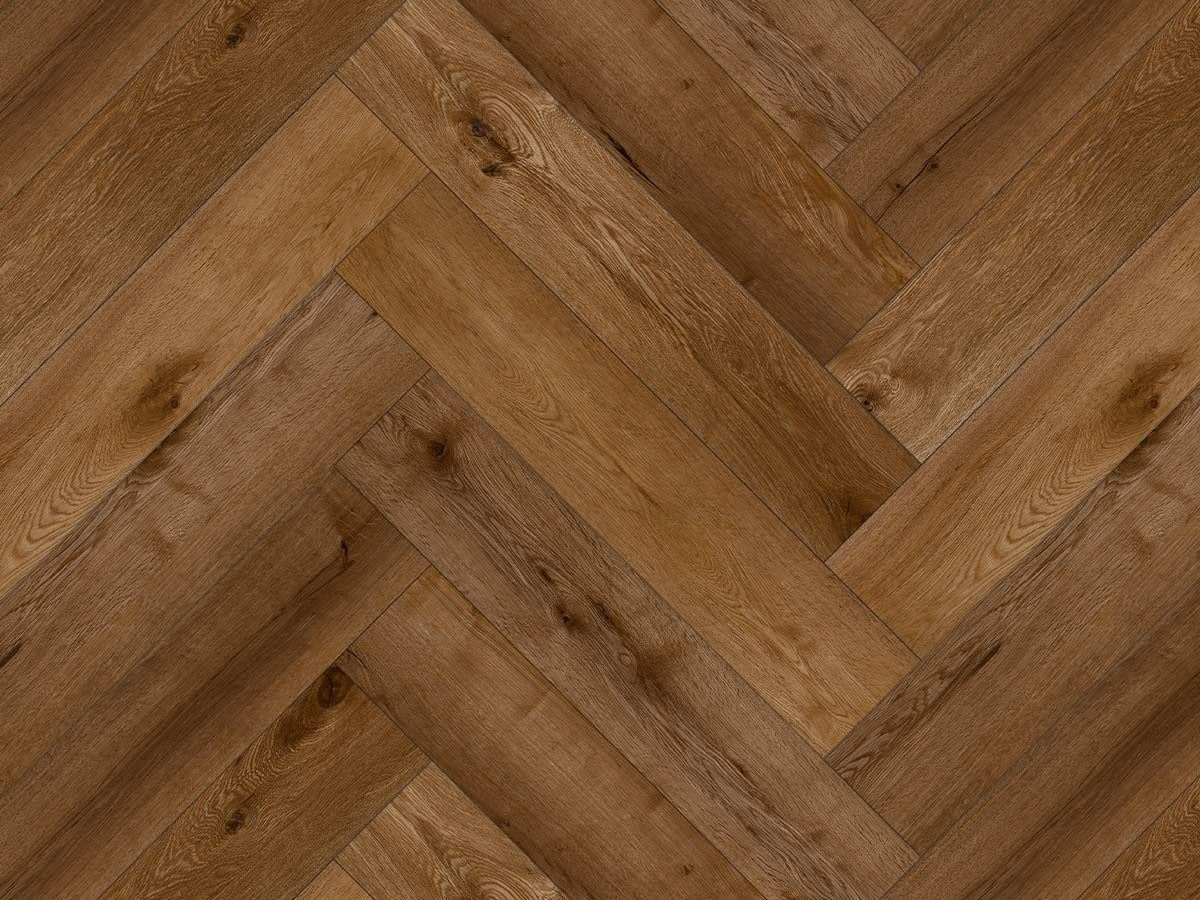 Sugar Visgraat Dry-Back — donker bruin