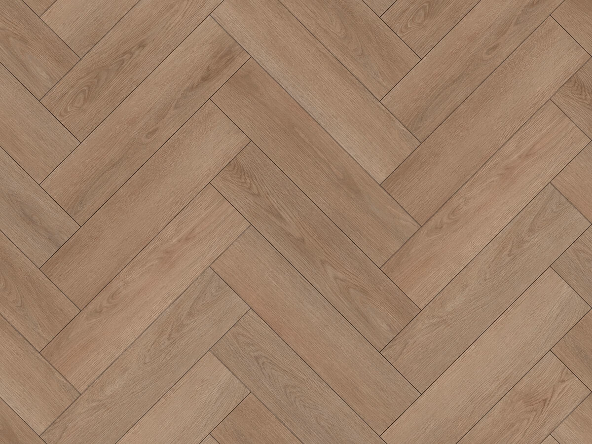 Canyon Oak Visgraat Click — naturel eiken