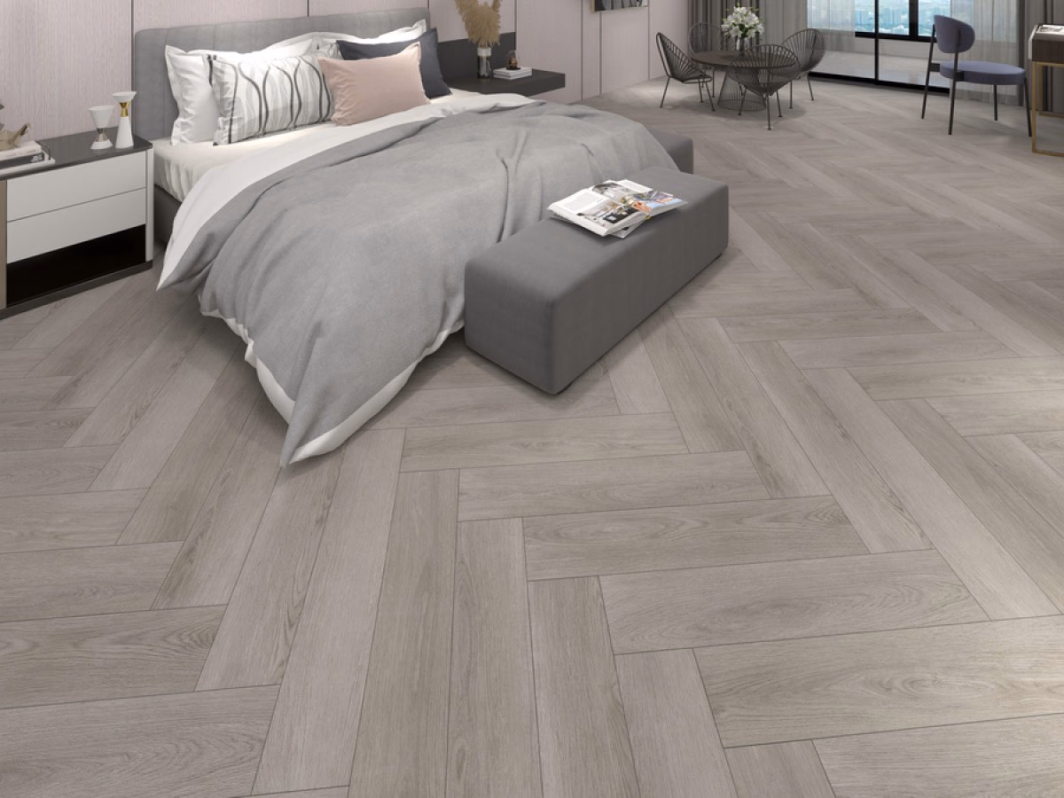 Bosland Oak Visgraat Click