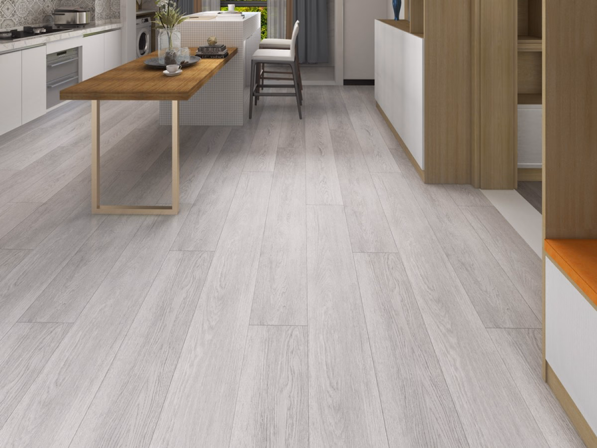 Scraped Oak Plank Click