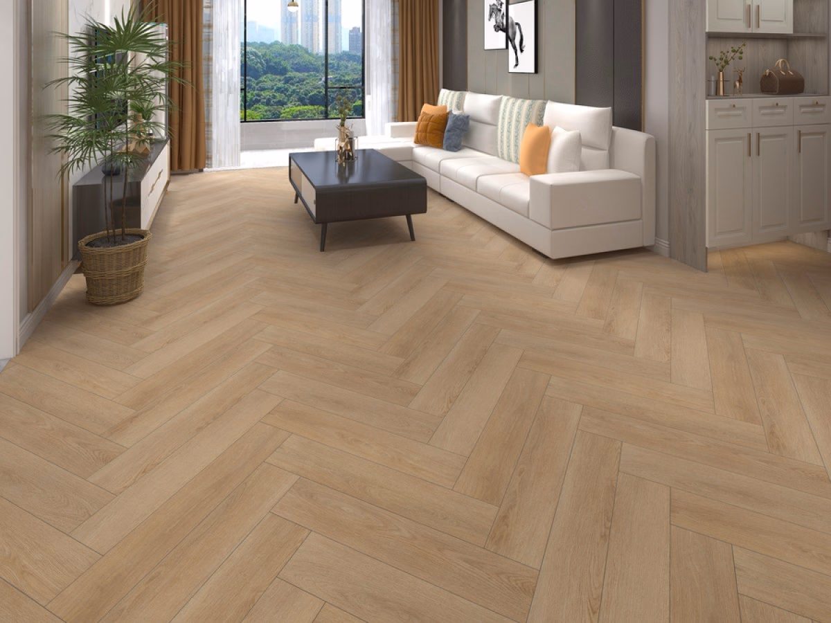 Cambridge Oak Visgraat Click